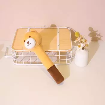 Почесать зуд Мягкий животный массажный молоток-палка Массажный инструмент Ручной плюшевый шлепок для меридианов Подвесной плюшевый массажер для спины