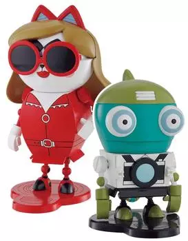 Pochitto Invention Pikachin Kit Pikachin Robo Cats Agent Eye Flaming Chameleon Kamekichi Set &