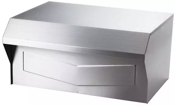 Почтовый ящик Green Life из нержавеющей стали, встроенный в столб, установка xx 30,5 19,0 39,0 см HS-400 серый