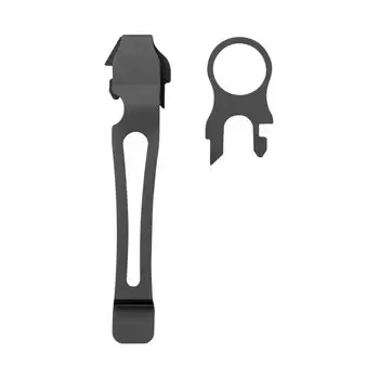 Pocket Clip Lanyard Ring Black LTJ Genuine Product [LEATHERMAN] &