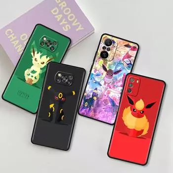 Pocket Monster Case For Xiaomi Mi Poco X3 NFC X4 Pro M3 M4 Protection Cover F1 F3 GT 11 Lite 11T Note 10 10T 9T Phone Shell Sac Mi 9T