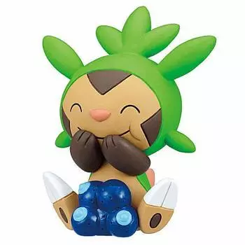 Pocket Monster Pokemon Manpuku Paku Paku Mascot Refill Gacha Gacha Capsule Toy [4.Harimaron] (Single Item)