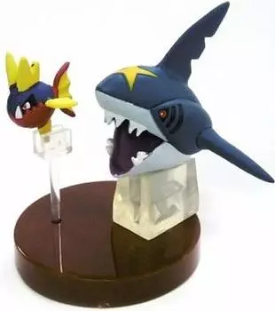 Pocket Monsters Advanced Generation 3D Pokemon Illustrated Book 7 Kibania Samehada Single Capsule Toy Vol. &