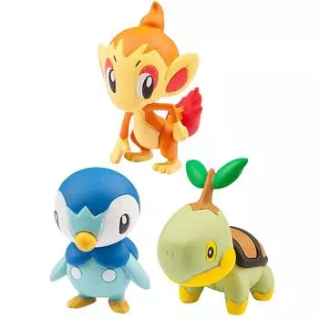Pocket Monsters Monster Collection EX 20th Anniversary Three Departures Sinnoh Region Edition Vol.4