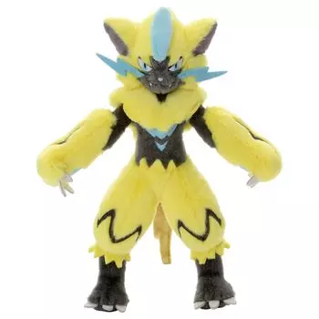 Pocket Monsters Pokemon I Choose Pokemon Get Plush Toy Zeraora Plush Toy Высота 26 см Вы! Прибл.