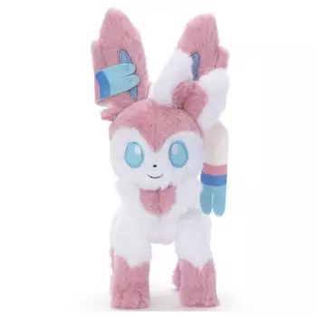 Pocket Monsters Pokemon Plush S Nymphia Plush Высота 20 см Использован! Прибл.