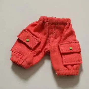 Pocket Pants Cotton Doll Pants Casual Wears Doll Jeans Clothes Fashion Doll Trousers Kids Toys