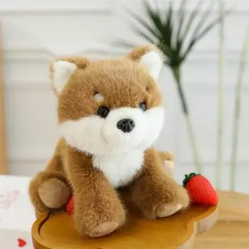 Pocket West Highland Puppy Doll Cute Plush Doll Labrador Soothing Doll Toy Approx. 18cm