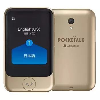POCKETALK S Pocketalk Translator Глобальная коммуникация 2 года (Золото)