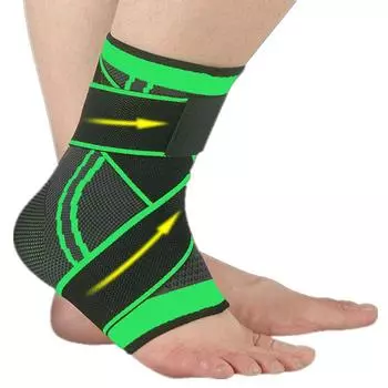 Под давлением бандаж поддержка лодыжки запястье спортивный бадминтон протектор лодыжки чёрный