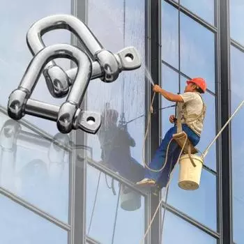 Подъемная скоба Быстросъемная сильная тяговая сила Высокая твердость Универсальная нержавеющая сталь Анти A