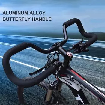 Подъемник 25,4 мм 580 мм 31,8 мм с чехлом с губкой Butterfly руль велосипедный руль подставка для руля 31.8 a set