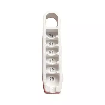 Подъемник для мяча для гольфа, 3D-печатный декоративный орнамент, уникальный подарок для любителей гольфа One Size белый