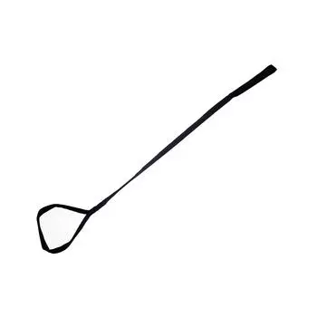 Подъемник для ног, прочный и жесткий ремешок для руки и петля для ног, идеальный мобильный инструмент для замены инвалидной коляски, бедра и колена One Size чёрный