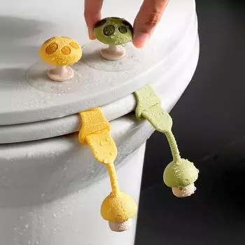 Подъемник крышки унитаза Держатель ручки сиденья Инструмент для подъема крышки унитаза Кольцо сиденья Заслонка Ванная комната Санитарный держатель табуретки Крышка сиденья унитаза