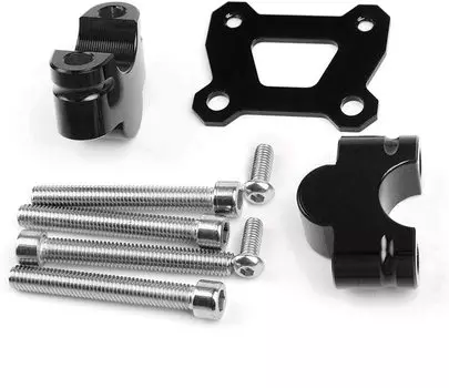 Подъемник руля Artudatech 25 мм, черный для Yamaha Tracer 700 MT07 Moto Cage 2014-2018 чёрный