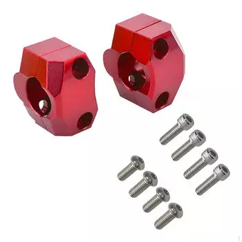 Подъемник руля из алюминиевого сплава, зажим для крепления мотоцикла и квадроцикла красный