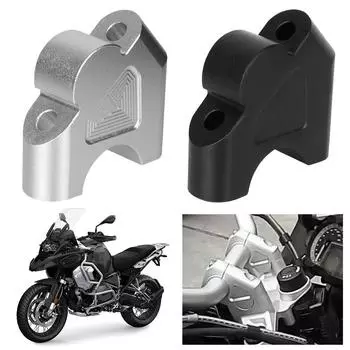 Подъемник руля мотоцикла руль назад перемещение крепление для BMW R1200GS R1250GS R1250RS S1000XR R1200R Adventure ADV 32MM CNC серебряный