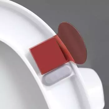 Подъемник сиденья для унитаза Красота Изысканная легкая ручка сиденья для унитаза Минималистский стиль Прочный подъемник сиденья для унитаза Ручка крышки унитаза