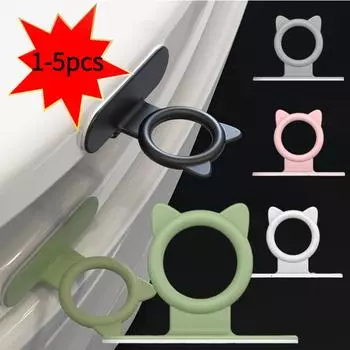 Подъемники для сиденья унитаза Многофункциональные силиконовые самоклеящиеся дверные ручки шкафа Не прикасайтесь к ручке крышки унитаза Аксессуары для туалета
