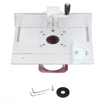 База фрезера, комплект подъемной системы для фрезерного стола 054 мм, вставная опорная пластина для фрезерного стола 6465 мм