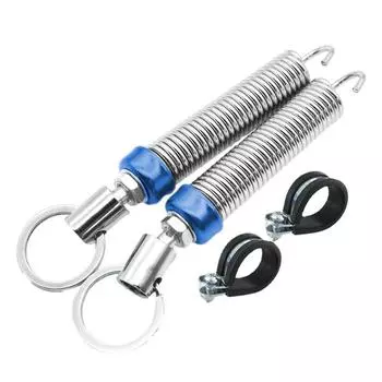 Подъемное устройство для пружин багажника автомобиля, 2 шт., крышка багажника автомобиля из нержавеющей стали, регулируемое подъемное устройство для пружин багажника автомобиля для автомобилей красный