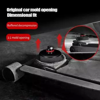 Подъемные колодки для Tesla Model 3/Y/S/X 2024 2024 2021 Автомобильные аксессуары 4 шт. Резиновые шайбы Подставки для шасси Чехол для хранения для Tesla
