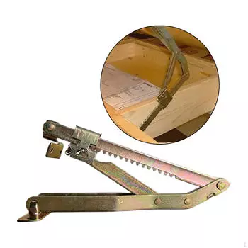 Подъемный диван-кровать подголовник петля мебельная фурнитура сверхпрочная многоступенчатая для стола 6 mm hole_Color zinc