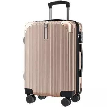 Под наблюдением активных бортпроводников Чемодан Чехол для переноски Сумка для переноски Замок TSA с цифровым замком Неограниченная гарантия на некоторые детали Двойные ролики размером ночи