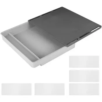 Под ящиком стола скрытый самоклеящийся лоток для карандашей под столом органайзер для хранения ящик для ручек для канцелярских принадлежностей ящик для хранения