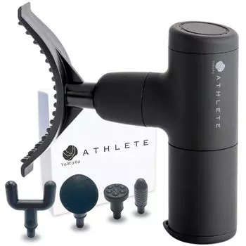 Под руководством профессионального тренера YaWaRaATHLETE Пистолет для миофасциального релиза Изогнутая головка, которая легко подходит для уставших мышц Удобный пистолет МИНИ Идеальный подарок 1