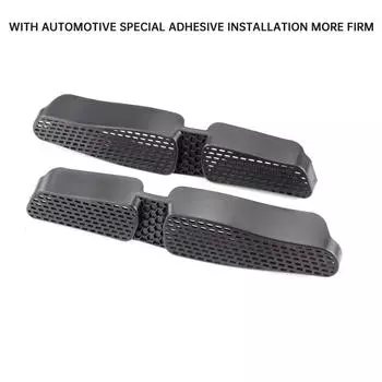 Под сиденьем воздуховод кондиционера вентиляционный выход защитная крышка решетка отделка для Skoda Octavia Superb B8 SEAT Leon MK3 VW Golf 7 MK7 2015+ чёрный