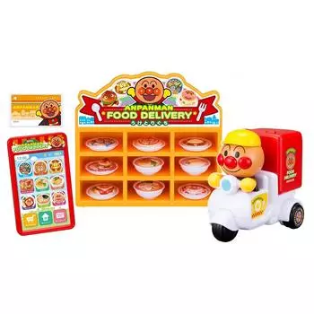 Подайте звуковой сигнал и ваша еда будет доставлена Доставка еды Anpanman