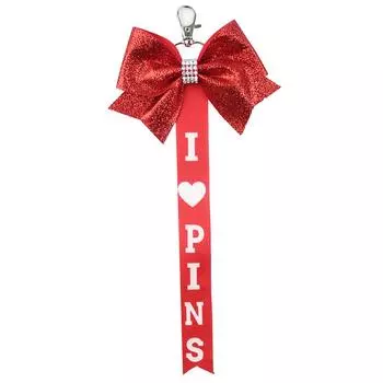 Подарки болельщику, брелок с цветным бантом, кулон, брелок с приветствием, украшение для рюкзака, аксессуары, подарки as the picture