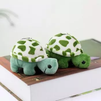 Подарки для детей Куклы морских животных Милая мини-черепаха Мягкая игрушка Подвеска в виде черепахи Кукла-черепаха