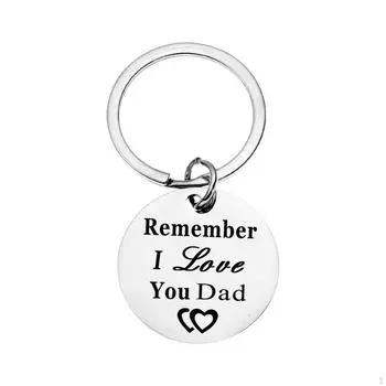 Подарки для папы, брелок для автомобиля, значимый портативный подарок на день отца от сумки для дочери