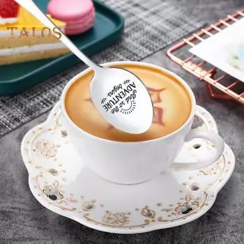 Подарки для папы, ложка для мороженого, ложка из нержавеющей стали с гравировкой для мужчин, подарок на день отца, забавная ложка-лопатка I