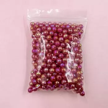 Подарки из окрашенного жемчуга 6 мм, аксессуары «сделай сам», браслет из АБС-пластика, 420 шт., ювелирное ожерелье-русалка 6mm 420Pcs жёлтый