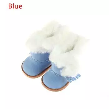 Подарки на день рождения Кукла Аксессуары Дети 18-дюймовая кукла Мини-обувь Зимние сапоги Плюшевая обувь