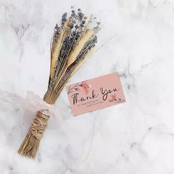 Подарки Поздравительная открытка Благодарность Цветочный подарочный набор X099 A08-30pcs-5.4x9cm