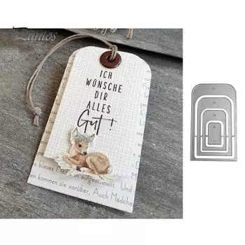 Подарочная бирка, наклейка, штампы, сделай сам, скрапбук, тиснение, бумажная карта, дырокол, трафарет, форма серебряный