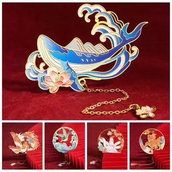 Подарочная книга клип Канцелярские товары Кожаная бирка Читать отметки Новые закладки Книга C