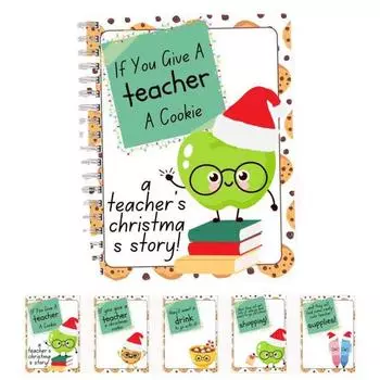 Подарочная книга учителя Если вы дарите учителю книгу с печеньем, сделанный своими руками подарок учителю в знак признательности для педагогов зелёный