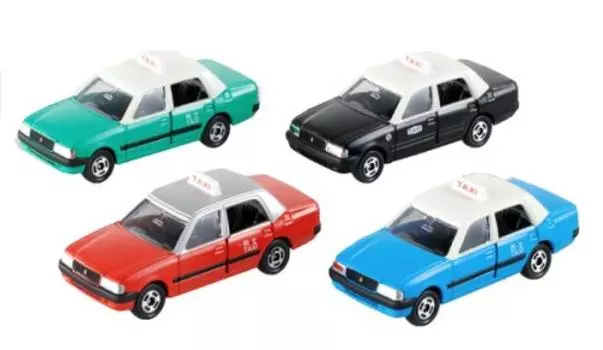 Подарочная коллекция азиатских такси Tomica