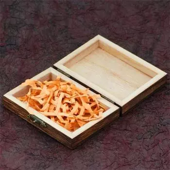 Подарочная коробка, экологически чистый трехмерный, долговечный, полезный деревянный подарок на память с откидной крышкой для рабочего стола коричневый