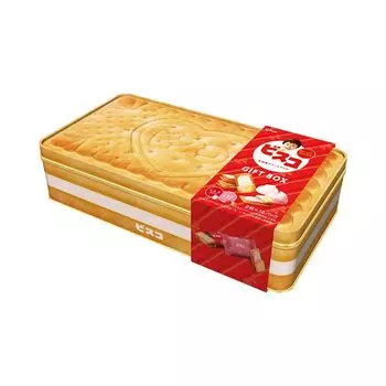 Подарочная коробка Bisco 32 штуки x 16 Ezaki Glico печенье сладости конфеты подарочная жестяная коробка (2 сумки)