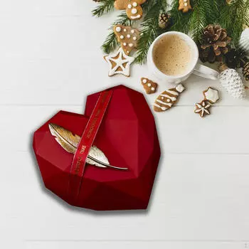 Подарочная коробка ко Дню святого Валентина, цветы, романтические уникальные женские украшения, подарки на день Святого Валентина для вечеринки чёрный