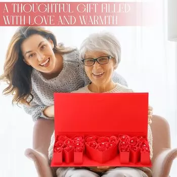 Подарочная коробка с цветами для мамы на День матери Пустая буква MOM в форме для Дня матери Цветы и композиции на день рождения