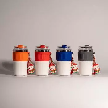 Подарочная кружка из нержавеющей стали с ценной ценой для дорожной кружки в машине для мальчиков и девочек. 400ml красный