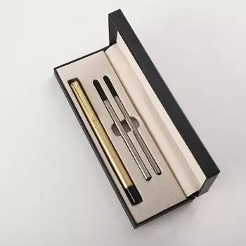 Подарочная металлическая ручка для подписи 0,5 мм Деловая ручка Профессиональная шариковая ручка